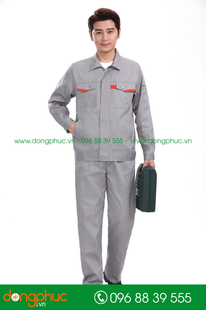 Mẫu bảo hộ màu ghi phối cam